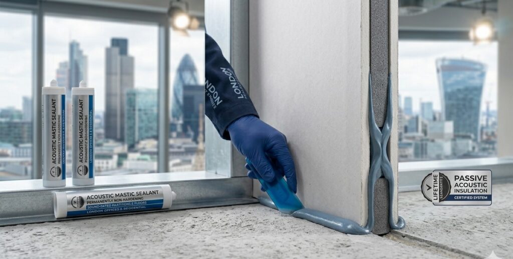 Acoustic Mastic Sealing — London Offices & Residential