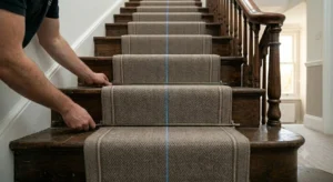 carpet fitting on victorian staircases
