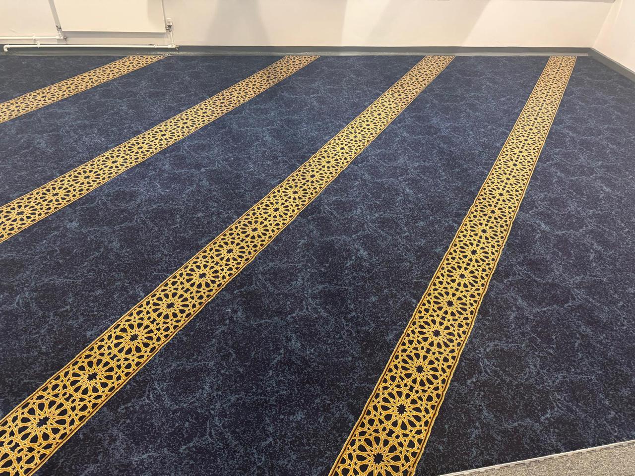 Mosque carpet fitting