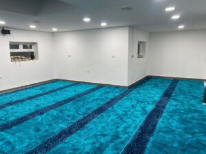 mosque carpet fitting london